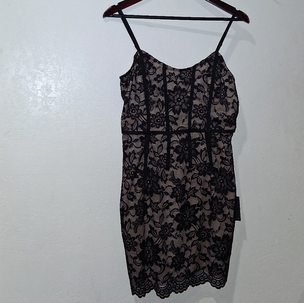 NWT LULU'S Swest Little Number Lace Mini Dress - Picture 4 of 8